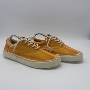 Sperry Mens Tie Dye Shoes Size 10.5 Orange‎ Stripper II CVO Popsicle Sneakers